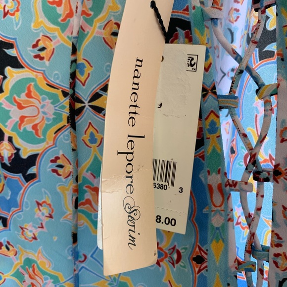 NWT Nanette Lepore Swimsuit Cover/Dress - Picture 7 of 8